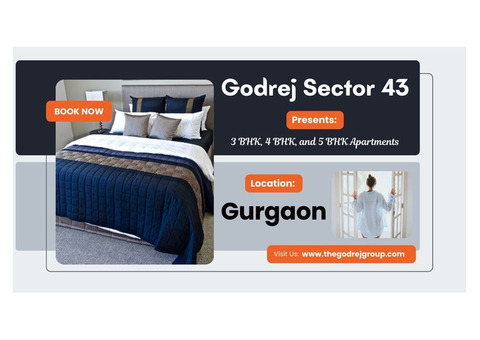 Godrej Sector 43 Gurgaon - Right In The Heart Of Downtime