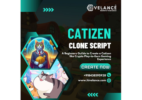 Catizen Clone Script- Affordable Solution to Build a P2E Game