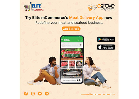 Why Choose a meat/seafood mobile app solution for your meat store?