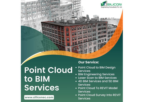 Point Cloud to BIM Services available in Los Angeles.