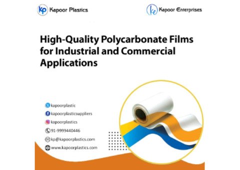 High-Quality Polycarbonate Films for Industrial