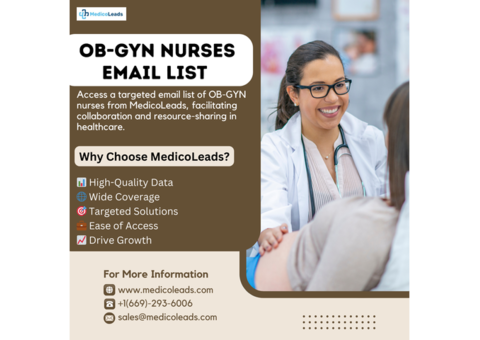 Acquire Verified and Targeted OB-GyN Nurses Email List