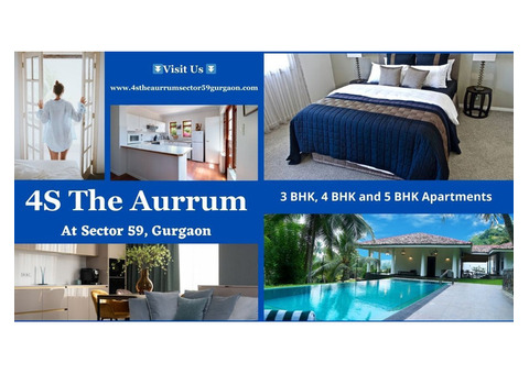 4s The Aurrum Sector 59 - Amazing Opportunity To Live In Gurgaon