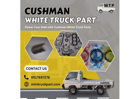 Cushman White Truck Parts