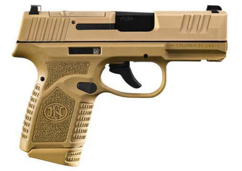 FN REFLEX MRD FLAT DARK EARTH 9MM 3.3 Pistol