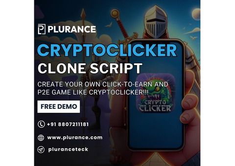 Create Your Own Click to Earn Crypto Game Like CryptoClicker