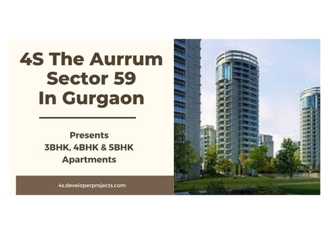 4S The Aurrum  Apartments In Sector 59 Gurugram