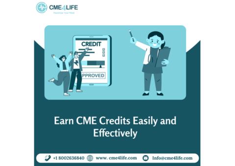 Earn CME Credits Easily and Effectively with CME4Life