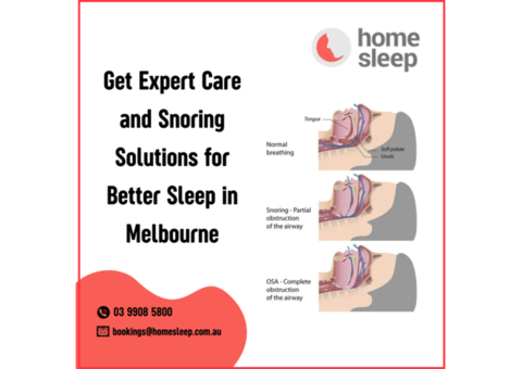 Get Expert Care and Snoring Solutions for Better Sleep in Melbourne