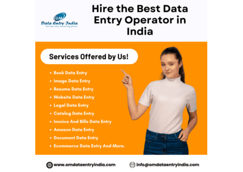 Hire Data Entry Operator / Experts at $4/Hour in India