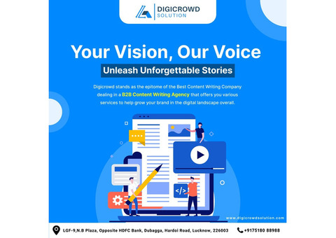 Top Content Writing Agency In USA | Digicrowd Solution