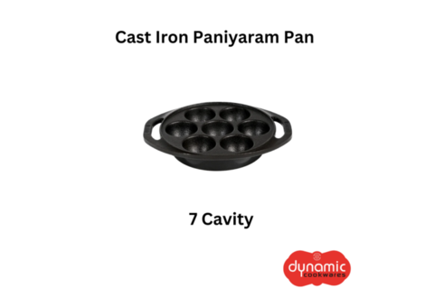 Dynamic Cookware Cast Iron Paniyaram Pan