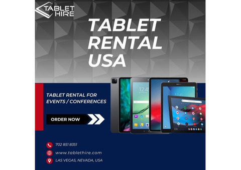 Tablet Rental USA - Top Tablet Hire for Events