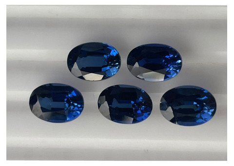 Lab Grown Sapphire Gemstone