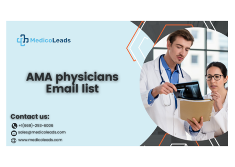 AMA Physicians Email List - Get Quality Leads Fast