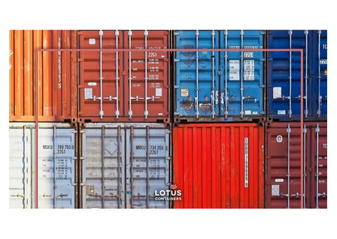 Shipping containers types | LOTUS Containers