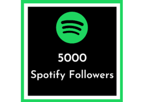 Buy 5000 Spotify Followers at a Cheap Price