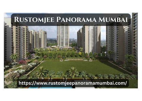 Rustomjee Panorama Mumbai | Buy 4/5 BHK Modern Apartments