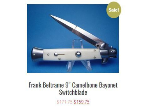 Frank Beltrame Switchblade Knife