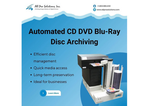 Optimize Your Data Storage with Automated Disc Archiving Solutions