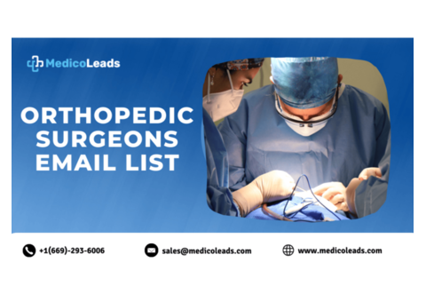 Get the Best Orthopedic Surgeons Email List