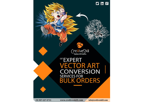 Get Professional Vector Tracing Services at Cre8iveSkill