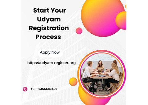 Start Your Udyam Registration Process.