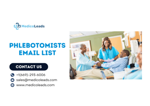 Buy Highly Trusted Phlebotomists Email List in the USA