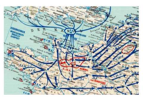 Authentic European War Maps Available at Battle Archives