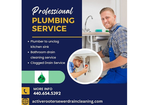 Complete Plumbing Services provider in OH | Active Rooter