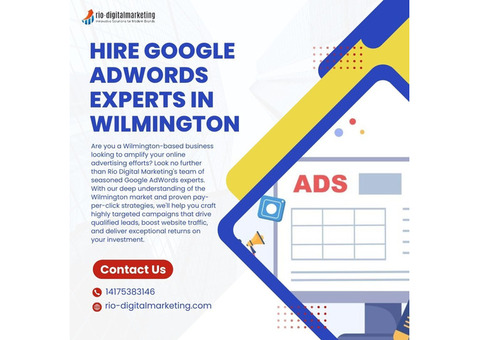 Hire Google Adwords Experts in Wilmington