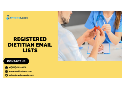 Buy Registered Dietitian Email Lists – Accurate & Up-to-Date