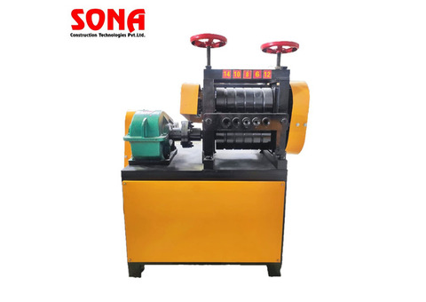 Rebar Straightening Machine price in India: Bar Straightening Machine