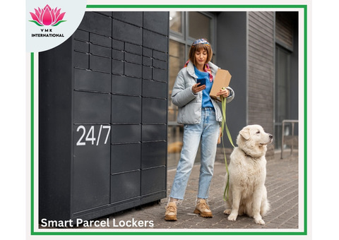 Smart parcel lockers sustainable and safe pick-up points