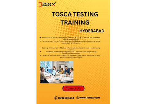 TOSCA TESTING TRAINING IN HYDERABAD