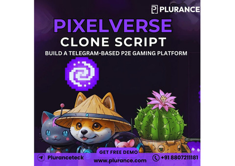 Pixelverse Clone Script- Opt Solution To Launch Your T2E Game