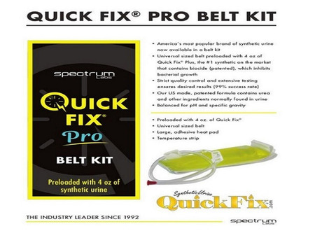 Spectrum Labs Quick Fix Pro Belt Kit | Synthetic Urine Solution