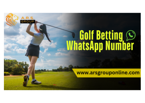 Get Golf Betting WhatsApp Number with 50% Bonus