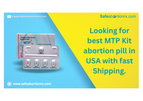 Looking for best MTP Kit abortion pill in USA with fast Shipping.