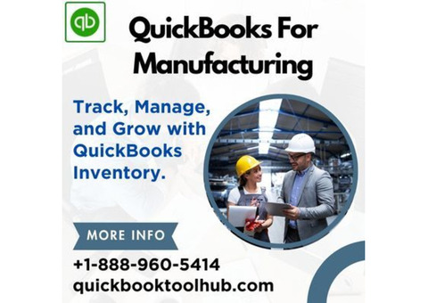 Take Your Business to New Heights with QuickBooks for Manufacturing.