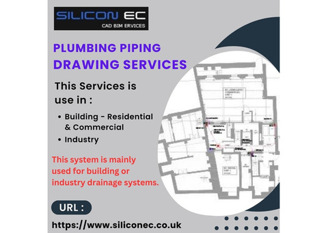 Plumbing Piping Detailing Services with sustainable price