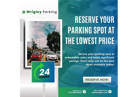 Reserve Your Parking Spot at the Lowest Price