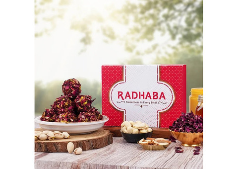 Buy Premium Dryfruit Punch Rose from Radhaba Sweets