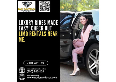 Limo Rentals Near Me