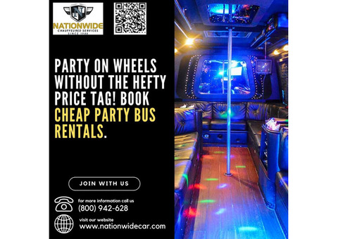 Cheap Party Bus Rentals