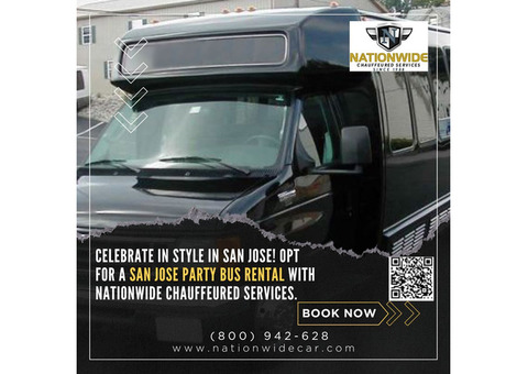 San Jose Party Bus Rental