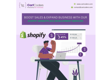 CartCoders' Shopify Marketplace Development Services