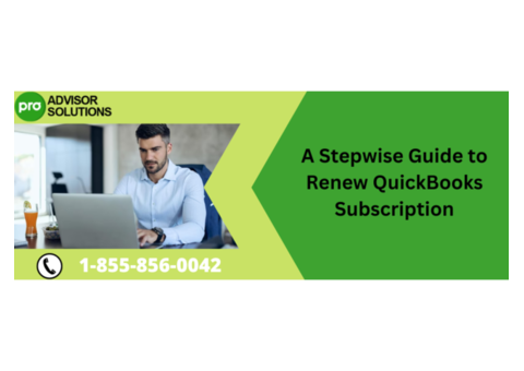 Learn To Renew QuickBooks Subscription