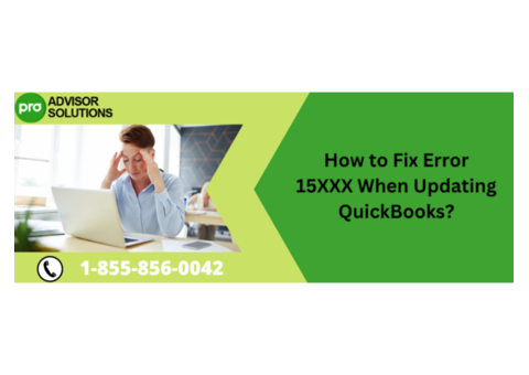 Simple way to Fix Error 15XXX when updating QuickBooks