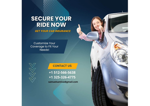 Secure Your Ride with Custom Car Insurance!